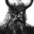 Norse Odin Portrait Vinyl Car Decal Sticker – Waterproof & UV-Resistant 8"