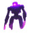 Purple Terminator Vinyl Car Decal Sticker – Waterproof & UV-Resistant 8"