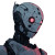 Unhinged Anime Robot Vinyl Car Decal Sticker – Waterproof & UV-Resistant 8"