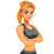 Fitness Trainer Woman Vinyl Car Decal Sticker – Waterproof & UV-Resistant 8"