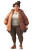 Overweight Woman Vinyl Car Decal Sticker – Waterproof & UV-Resistant 8"