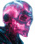 Cyberpunk X-Ray Portrait Vinyl Car Decal Sticker – Waterproof & UV-Resistant 8"
