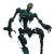 Steampunk Undead Warforged Vinyl Car Decal Sticker – Waterproof & UV-Resistant 8"