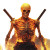 Fiery Skeleton Warrior Vinyl Car Decal Sticker – Waterproof & UV-Resistant 8"