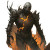 Molten Metal Golem Vinyl Car Decal Sticker – Waterproof & UV-Resistant 8"