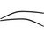 Custom Fit Smoke Tape-On Rainguard Set for 2010-2023 Chevrolet Camaro | Ventvisor Set of 2
