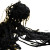 Black Sludge Monster Vinyl Car Decal Sticker – Waterproof & UV-Resistant 8"