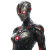 Female Ultron Vinyl Car Decal Sticker – Waterproof & UV-Resistant 8"