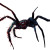 Vampire Spider Mouth Vinyl Car Decal Sticker – Waterproof & UV-Resistant 8"