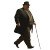 Portly Man Walking Vinyl Car Decal Sticker – Waterproof & UV-Resistant 8"