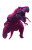 Cyberpunk Robotic T-Rex Vinyl Car Decal Sticker – Waterproof & UV-Resistant 8"