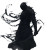 Spectral Shadow Samurai Vinyl Car Decal Sticker – Waterproof & UV-Resistant 8"