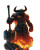 8-Bit Hell Lord Vinyl Car Decal Sticker – Waterproof & UV-Resistant 8"