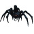 Spider Zombie Rider Vinyl Car Decal Sticker – Waterproof & UV-Resistant 8"