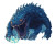 Water Behemoth Creature Vinyl Car Decal Sticker – Waterproof & UV-Resistant 8"