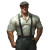 1920'S Friendly Laborer Vinyl Car Decal Sticker – Waterproof & UV-Resistant 8"