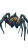 Tiny Explorer On Spider Vinyl Car Decal Sticker – Waterproof & UV-Resistant 8"