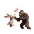 Easter Bunny Vs King Kong Vinyl Car Decal Sticker – Waterproof & UV-Resistant 8"