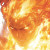 Fire Manga Man Vinyl Car Decal Sticker – Waterproof & UV-Resistant 8"