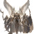 Angelic Armor Awakening Vinyl Car Decal Sticker – Waterproof & UV-Resistant 8"