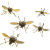 Flying Mosquito Squadron Vinyl Car Decal Sticker – Waterproof & UV-Resistant 8"