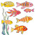 Matisse'S Fishes Vinyl Car Decal Sticker – Waterproof & UV-Resistant 8"