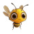 Pixar Little Bee Vinyl Car Decal Sticker – Waterproof & UV-Resistant 8"