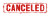 Canceled Stamp Vinyl Car Decal Sticker – Waterproof & UV-Resistant 8"