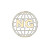 Ng Globe Logo Vinyl Car Decal Sticker – Waterproof & UV-Resistant 8"