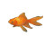 Goldfish In Water Vinyl Car Decal Sticker – Waterproof & UV-Resistant 8"