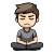 Meditating Man Cartoon Vinyl Car Decal Sticker – Waterproof & UV-Resistant 8"