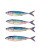 Blue Sardines Painting Vinyl Car Decal Sticker – Waterproof & UV-Resistant 8"