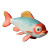 Fish Toy Vinyl Car Decal Sticker – Waterproof & UV-Resistant 8"