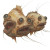 Three-Headed Angler Fish Vinyl Car Decal Sticker – Waterproof & UV-Resistant 8"