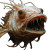 Twisted Anglerfish Vinyl Car Decal Sticker – Waterproof & UV-Resistant 8"