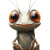 Smiling Cricket Vinyl Car Decal Sticker – Waterproof & UV-Resistant 8"