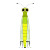 Glowing Firefly Larva Vinyl Car Decal Sticker – Waterproof & UV-Resistant 8"