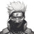 Kakashi Naruto Art Vinyl Car Decal Sticker – Waterproof & UV-Resistant 8"