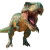 Ip Dinosaur Roaring Vinyl Car Decal Sticker – Waterproof & UV-Resistant 8"