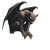 Sinister Winged Gargoyle Vinyl Car Decal Sticker – Waterproof & UV-Resistant 8"