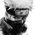 Kakashi Ink Portrait Vinyl Car Decal Sticker – Waterproof & UV-Resistant 8"