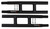 Heavy Duty 27" Ladder Rack Extension | For TrailFX FCLR001B | Black Steel Construction