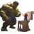 Hulk & Mario Chaos Vinyl Car Decal Sticker – Waterproof & UV-Resistant 8"