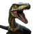 Velociraptor V2 Vinyl Car Decal Sticker – Waterproof & UV-Resistant 8"