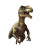 Raptor Dinosaur V2 Vinyl Car Decal Sticker – Waterproof & UV-Resistant 8"