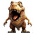 T Rex Monster Vinyl Car Decal Sticker – Waterproof & UV-Resistant 8"