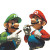 Mario & Luigi Smoking Vinyl Car Decal Sticker – Waterproof & UV-Resistant 8"