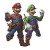 Halfling Mario Bros Vinyl Car Decal Sticker – Waterproof & UV-Resistant 8"