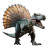 Realistic Spinosaurus Vinyl Car Decal Sticker – Waterproof & UV-Resistant 8"