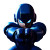 Megaman Vinyl Car Decal Sticker – Waterproof & UV-Resistant 8"
